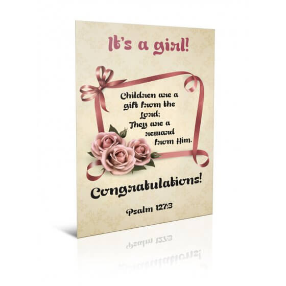 Čestitka - It's a girl!